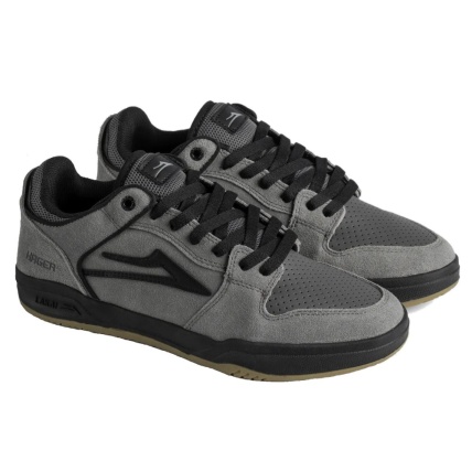 Lakai Telford Low Roman Grey Skate Shoes